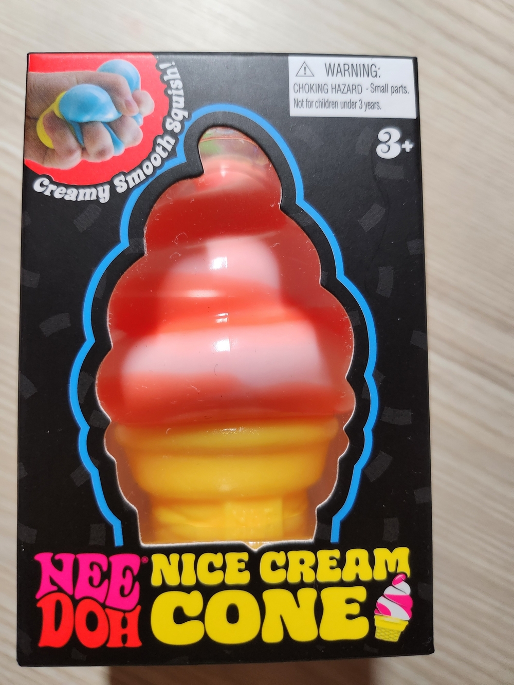 NeeDoh Nice Cream Cone- Orange
